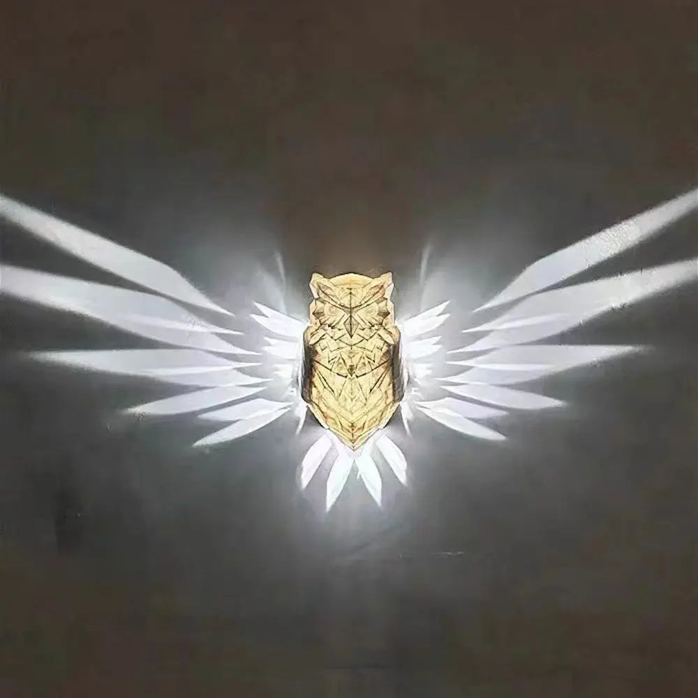AstraLume Resin Eagle Lamp for Ambient Home Lighting